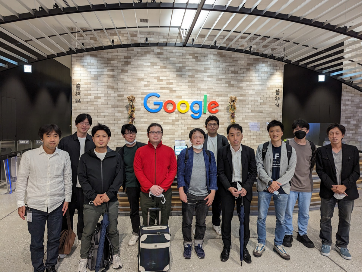 東芝テック × Google のデータビジネスプロジェクトにて（東芝在籍時）